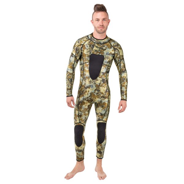 WS-826 (3mm Camo Jumpsuit For Hunting In Warm Water)