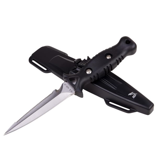 IST K-21 DUAL EDGE SPEARFISHING & DIVING KNIFE
