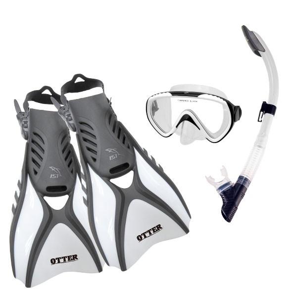 IST CF-03 (Snorkeling COMBO Mask, Snorkel, Fin Set)