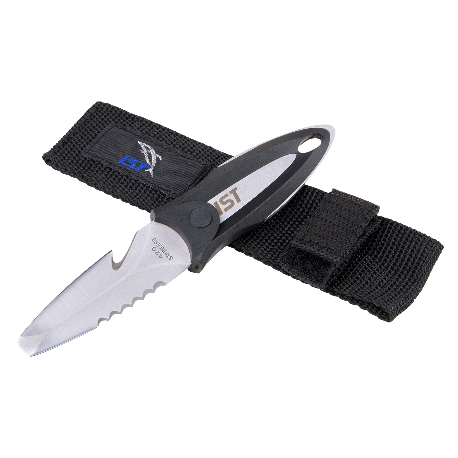IST K-28 BACK-UP BCD KNIFE FOR DIVING